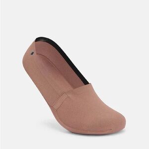 Organic Cotton No Show Sock in Caramel Mocha Size Large